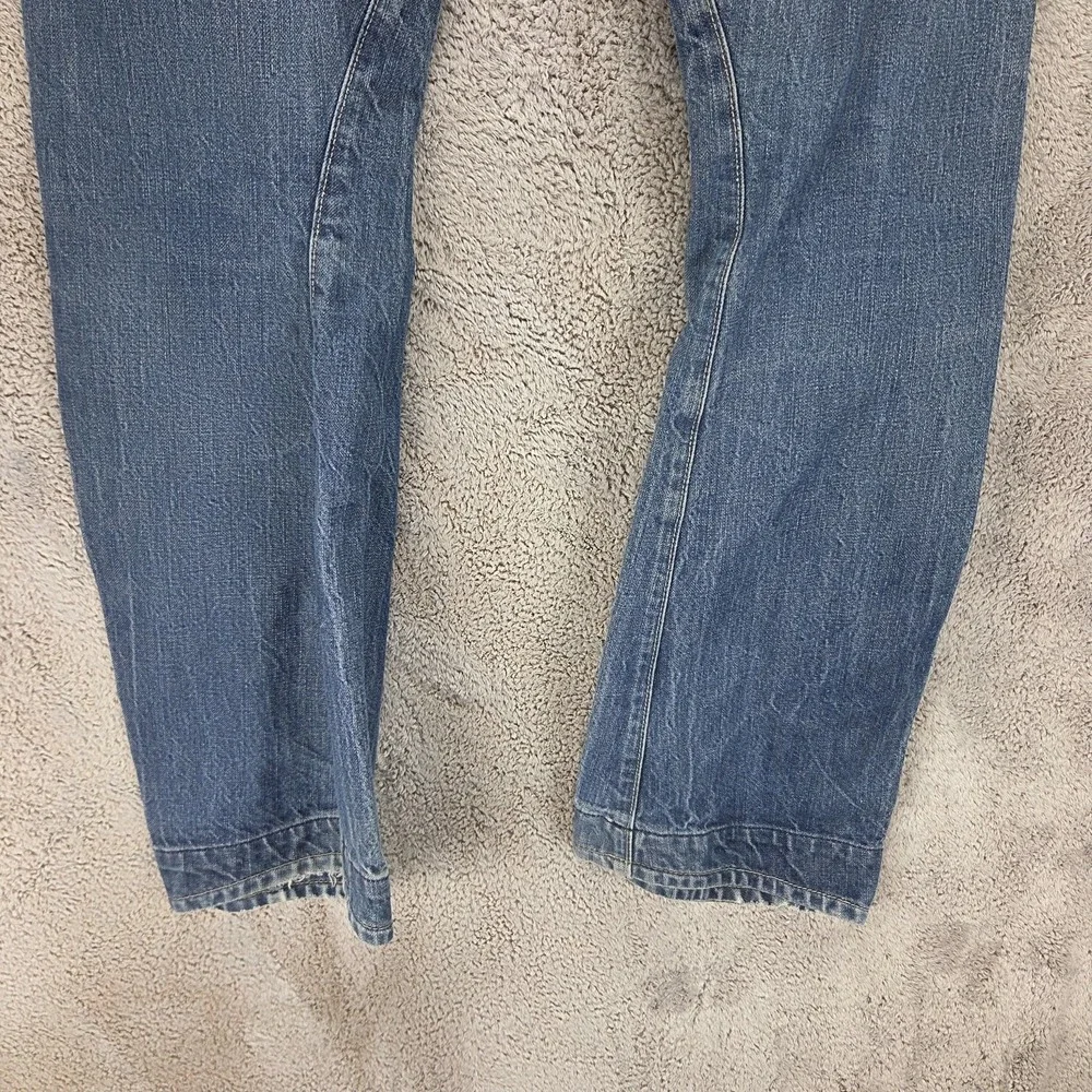 Vintage Levis Engineered Jeans Mens Blue Twisted Medium Wash Zip Fly Fits 34x30